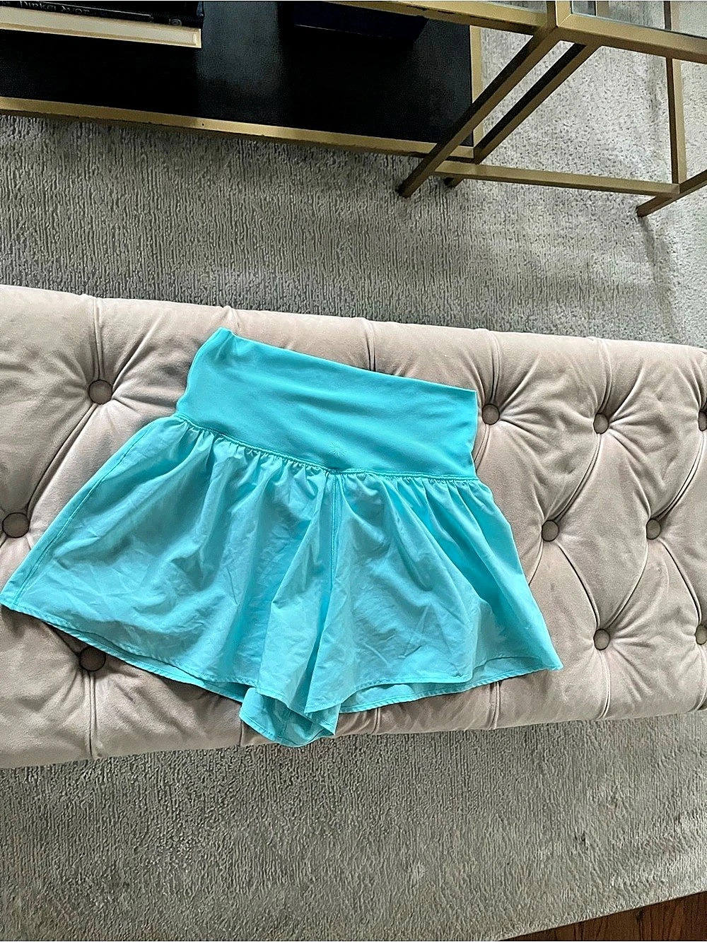 Offline by Aerie Real Me Crossover Flowy Short Blue Medium